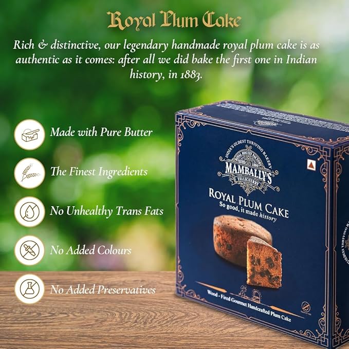 Mambally's Royal Plum Cake ( 400g Pack )