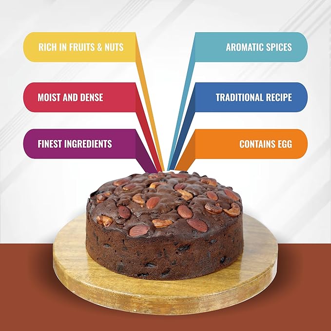 999 Chocolate Dry Fruit Rich Plum Cake