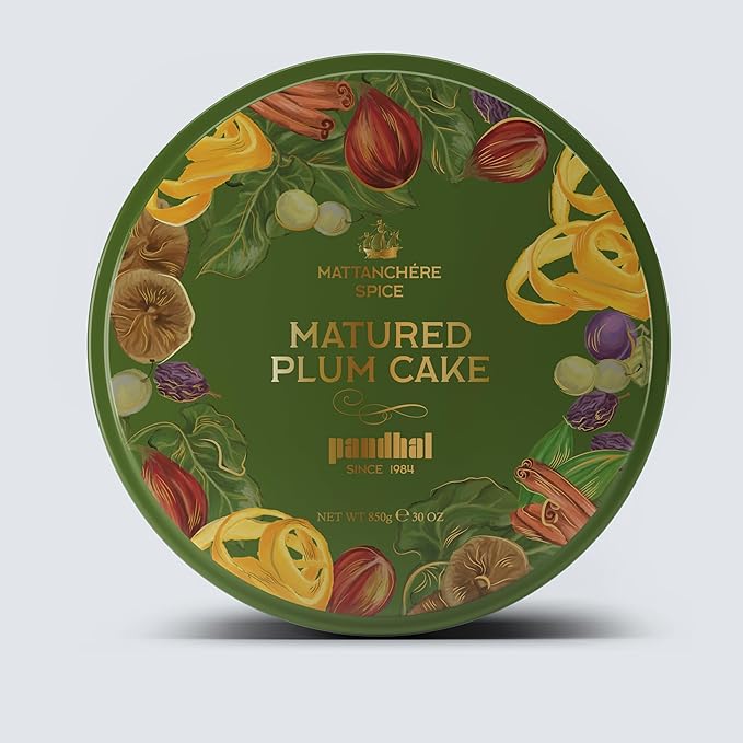 PANDHAL  Matured Plum Cake From Pandhal Cake Shop 850 Gms