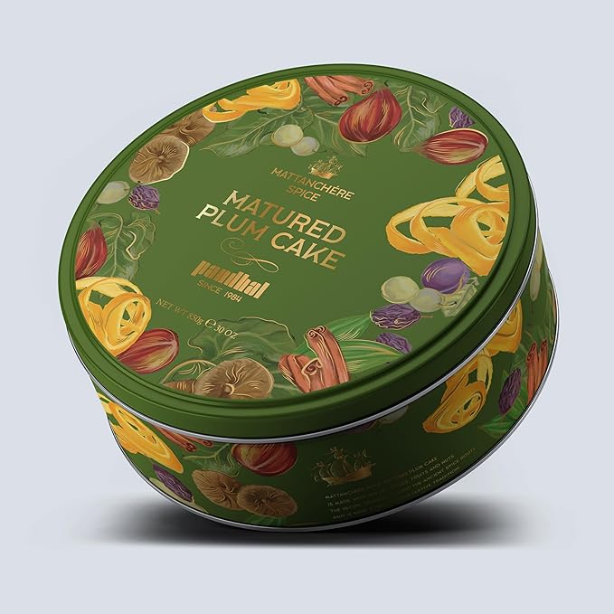 PANDHAL  Matured Plum Cake From Pandhal Cake Shop 850 Gms