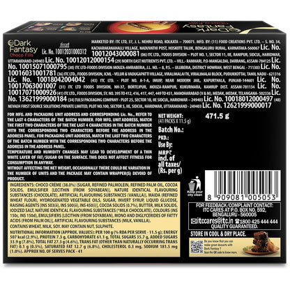 Sunfeast Dark Fantasy Choco Fills, 460g Original Filled Cookies with Choco Crème | Perfect Snack